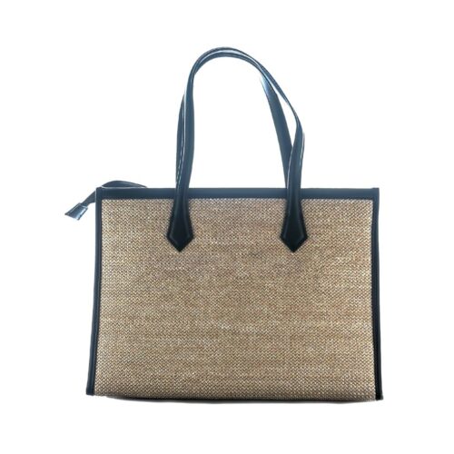 Sac cabas tressé minimaliste